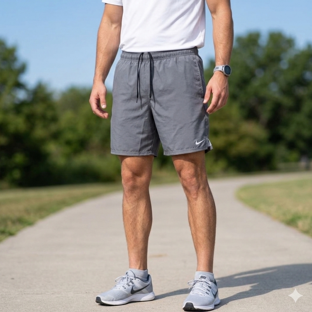 Nike Men’s Gray Performance Training Shorts